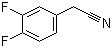 3,4-二氟苯乙腈分子结构 (CAS 658-99-1)
