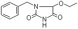 structure of CAS# 65855-02-9, 1-Benzyl-5-ethoxyhydantoin