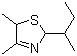 2-(2-丁基)-4,5-二甲基-3-噻唑啉分子结构 (CAS 65894-82-8)