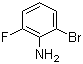 structure of CAS# 65896-11-9, 2-溴-6-氟苯胺