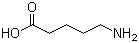 structure of CAS# 660-88-8, 5-Aminovaleric acid