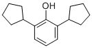 structure of CAS# 66003-79-0, 2,6-Dicyclopentylphenol