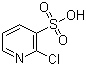 2-氯-3-吡啶磺酸分子结构 (CAS 6602-56-8)