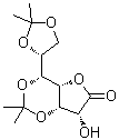 CAS 登录号：6605-22-7, 3,5:6,7-二-O-(1-甲基亚乙基)-D-甘油型-D-古洛-庚糖酸 gamma-内酯