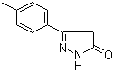 2,4-Dihydro-5-(4-methylphenyl)-3H-pyrazol-3-one molecular structure (CAS 66076-78-6)