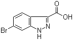 structure of CAS# 660823-36-9, 6-Bromoindazole-3-carboxylic acid
