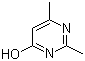 2,4-二甲基-6-羟基嘧啶分子结构 (CAS 6622-92-0)