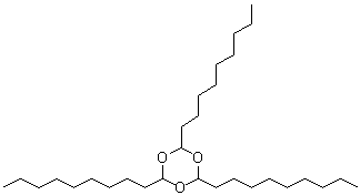 2,4,6-三壬基-1,3,5-三氧杂环己烷分子结构 (CAS 6624-05-1)