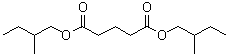 Pentanedioic acid 1,5-bis(2-methylbutyl) ester molecular structure (CAS 6624-69-7)