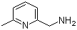 6-甲基-2-吡啶甲胺分子结构 (CAS 6627-60-7)