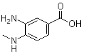 structure of CAS# 66315-15-9, 3-Amino-4-methylaminobenzoic acid