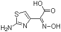 2-(2-Aminothiazole-4-yl)-2-hydroxyiminoacetic acid molecular structure (CAS 66338-96-3)