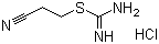 CAS # 6634-40-8, 2-(2-Cyanoethyl)isothiourea monohydrochloride