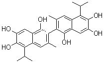 structure of CAS# 66389-74-0, Apogossypol