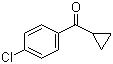 structure of CAS# 6640-25-1, 4-Chlorophenyl cyclopropyl ketone