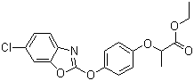 structure of CAS# 66441-23-4, Fenoxaprop-ethyl