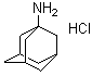 盐酸金刚烷胺分子结构 (CAS 665-66-7)