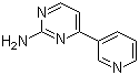structure of CAS# 66521-66-2, 4-(3-Pyridinyl)-2-aminopyrimidine