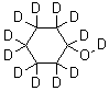 structure of CAS# 66522-78-9, Cyclohexanol-d<sub>12</sub>