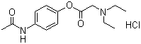 structure of CAS# 66532-86-3, Propacetamol hydrochloride