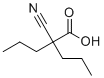 CAS # 66546-91-6, 2-Cyano-2-propylpentanoic acid