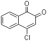 4-Chloro-1,2-naphthoquinone molecular structure (CAS 6655-90-9)