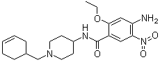 CAS 登录号：66564-14-5, 西尼必利, 西利塔必利