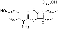structure of CAS# 66592-87-8, Cefadroxil