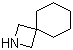 structure of CAS# 666-08-0, 2-Azaspiro[3.5]nonane