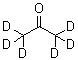 六氘代丙酮分子结构 (CAS 666-52-4)