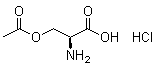 structure of CAS# 66638-22-0, O-Acetyl-L-serine hydrochloride
