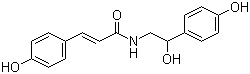 CAS # 66648-45-1, N-p-Coumaroyloctopamine, N-trans-Coumaroyloctopamine, trans-N-(p-Coumaroyl)octopamine