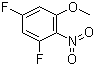 structure of CAS# 66684-61-5, 1,5-Difluoro-3-methoxy-2-nitrobenzene