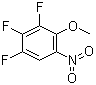structure of CAS# 66684-65-9, 1,2,3-Trifluoro-4-methoxy-5-nitrobenzene