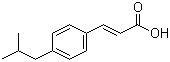 structure of CAS# 66734-95-0, 4-Isobutylcinnamic acid