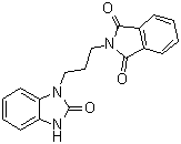 CAS # 66766-13-0, 2-[3-(2,3-Dihydro-2-oxo-1H-benzimidazol-1-yl)propyl]-1H-isoindole-1,3(2H)-dione