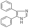 4,5-二苯基-1H-咪唑分子结构 (CAS 668-94-0)