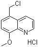 CAS # 668275-75-0, 5-(Chloromethyl)-8-methoxyquinoline hydrochloride