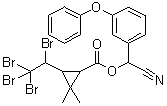 structure of CAS# 66841-25-6, Tralomethrin