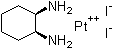 structure of CAS# 66845-32-7, (trans-R,R-1,2-Diaminocyclohexane)diiodoplatinum