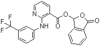 structure of CAS# 66898-62-2, Talniflumate