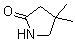structure of CAS# 66899-02-3, 4,4-Dimethyl-2-pyrrolidone