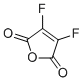 structure of CAS# 669-78-3, Difluoromaleic anhydride