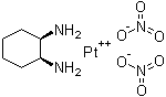 structure of CAS# 66900-68-3, (R,R-1,2-Diaminocyclohexane)dinitratoplatinum