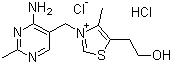 CAS # 67-03-8, Thiamine hydrochloride, Vitamin B1 hydrochloride, Aneurine hydrochloride