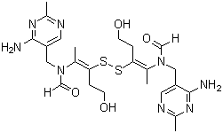 structure of CAS# 67-16-3, Thiamine disulfide