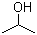 Isopropanol molecular structure (CAS 67-63-0)