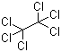 structure of CAS# 67-72-1, Hexachloroethane