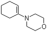 structure of CAS# 670-80-4, N-Morpholino-1-cyclohexene