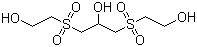 structure of CAS# 67006-34-2, 1,3-Bis(hydroxyethylsulfonyl)propanol